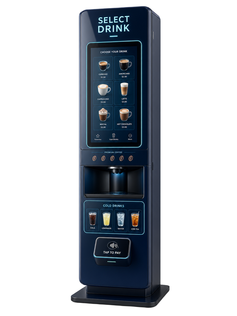 VYWA Beverage Station multi-drink dispensing kiosk